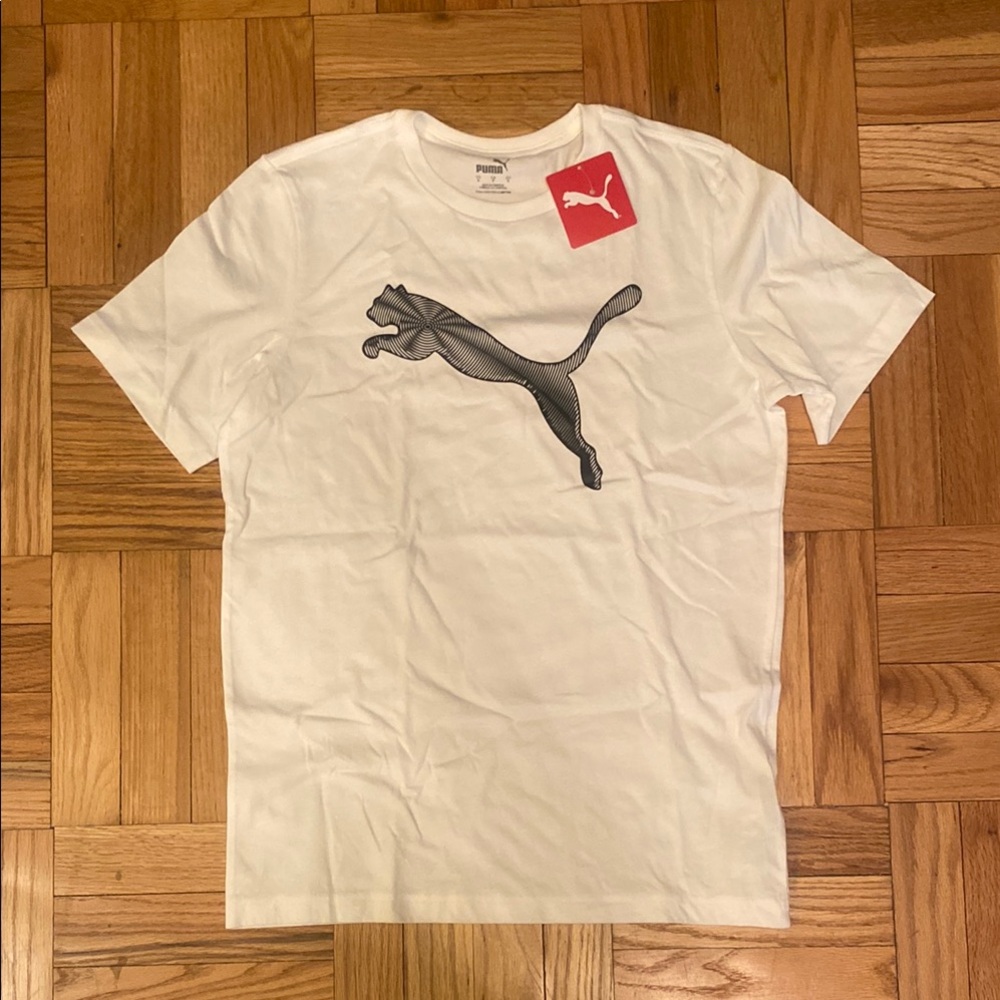 Puma White Men's T-Shirt